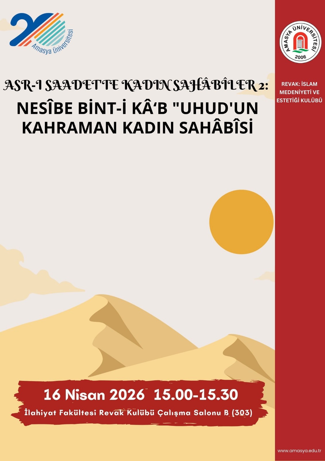 ASR-I SAADET'TE KADIN SAHÂBÎLER 2: Nesîbe bint-i Kâ‘b 