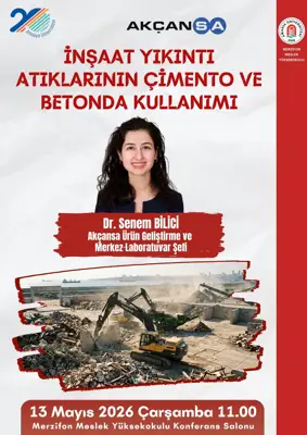 İnşaat Yıkıntı Atıklarının Çimento ve Betonda Kullanımı