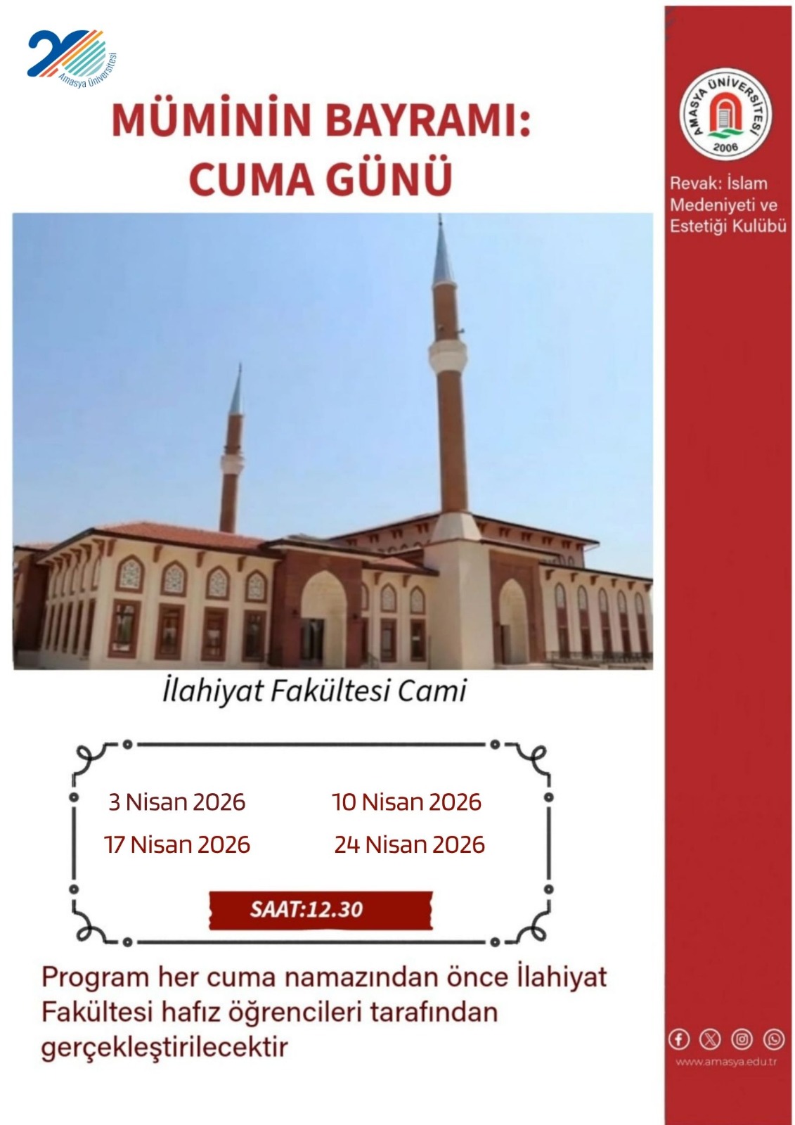 MÜMİNİN BAYRAMI: CUMA GÜNÜ