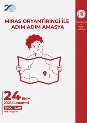Miras Oryantiringi ile  Adım Adım Amasya