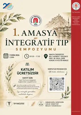 1. AMASYA İNTEGRATİF TIP SEMPOZYUMU