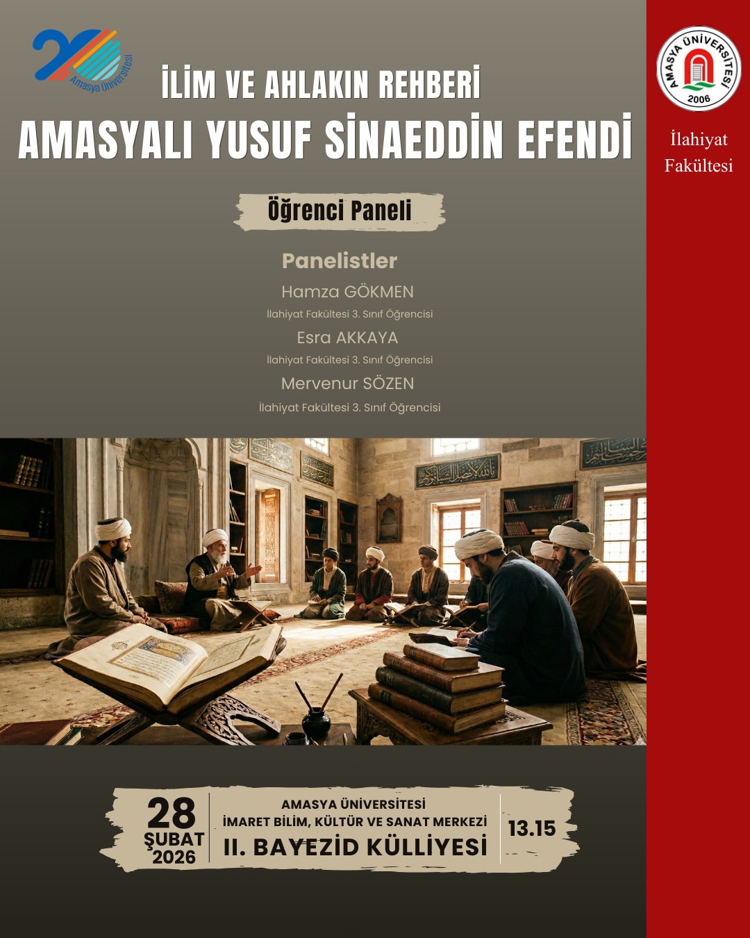 İlim ve Ahlakın Rehberi Amasyalı Yusuf Sinaeddin Efendi