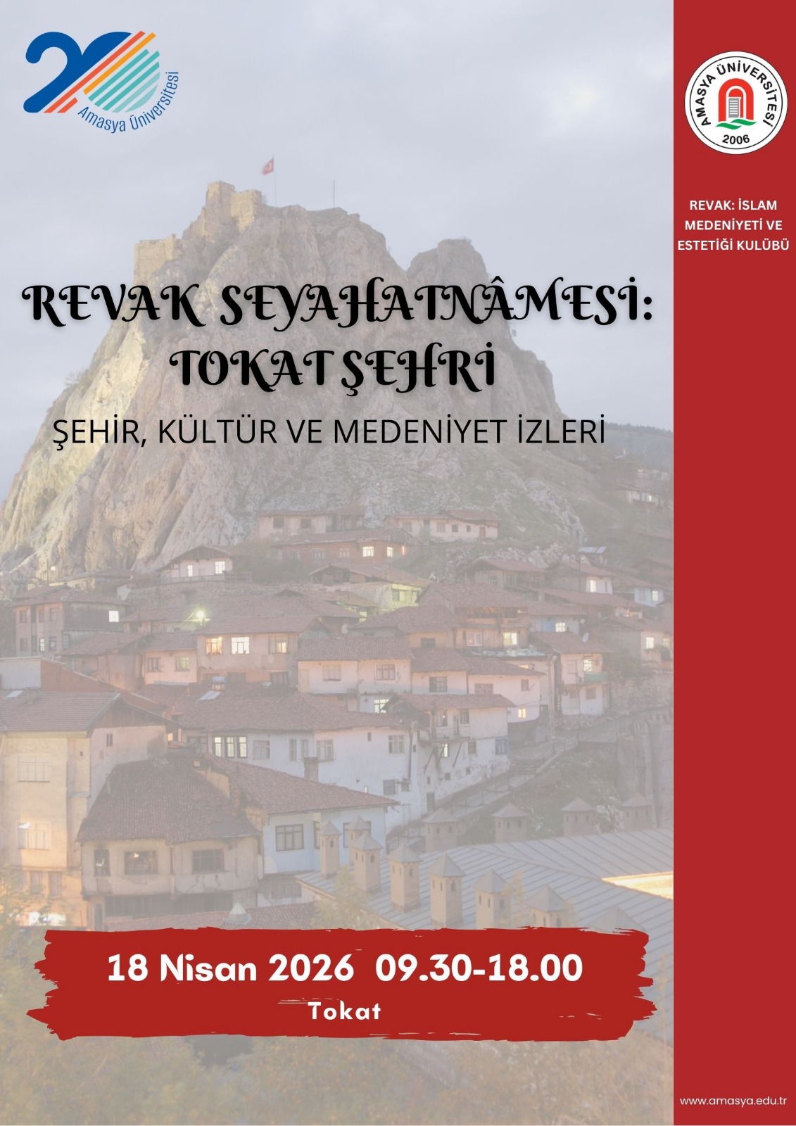 REVAK  SEYAHATNÂMESİ: TOKAT ŞEHRİ Şehir, Kültür ve Medeniyet İzleri