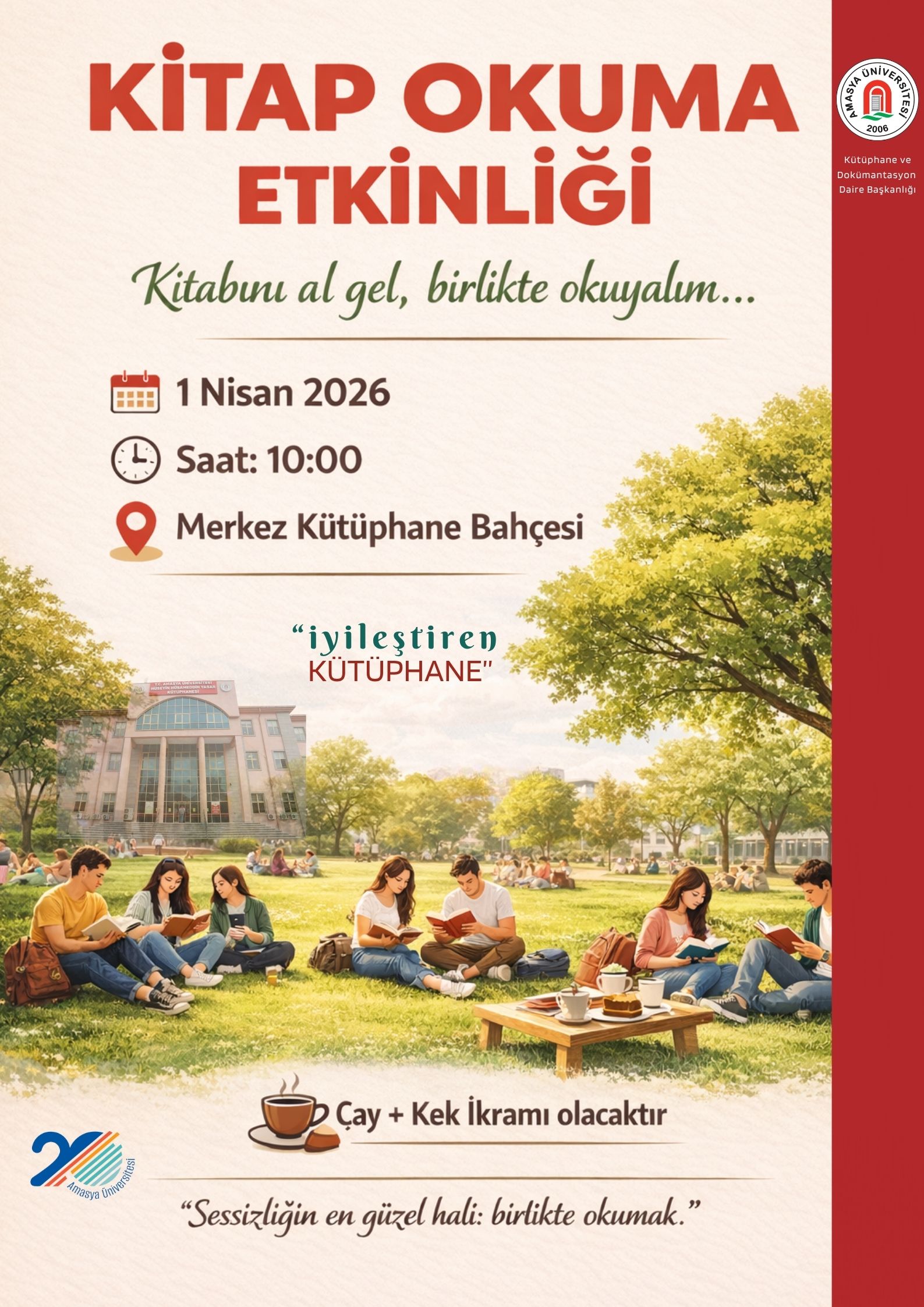 Kitap Okuma Etkinliği