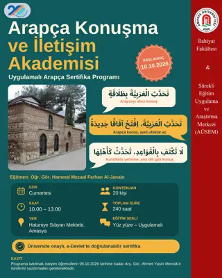 Arapça Konuşma ve İletişim Akademisi